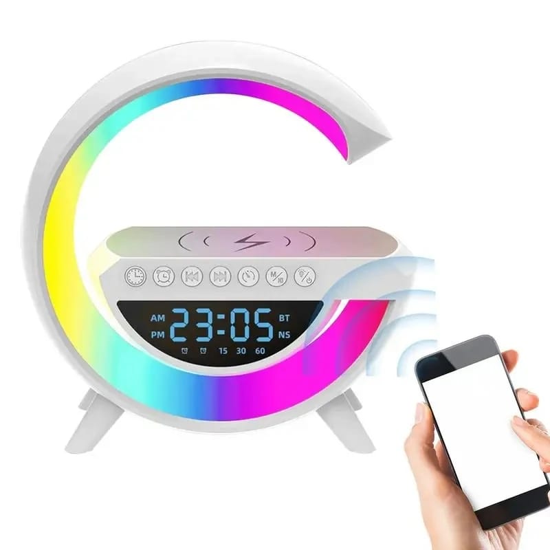 Lámpara multifunción G speaker - Cargador, alarma, etc.