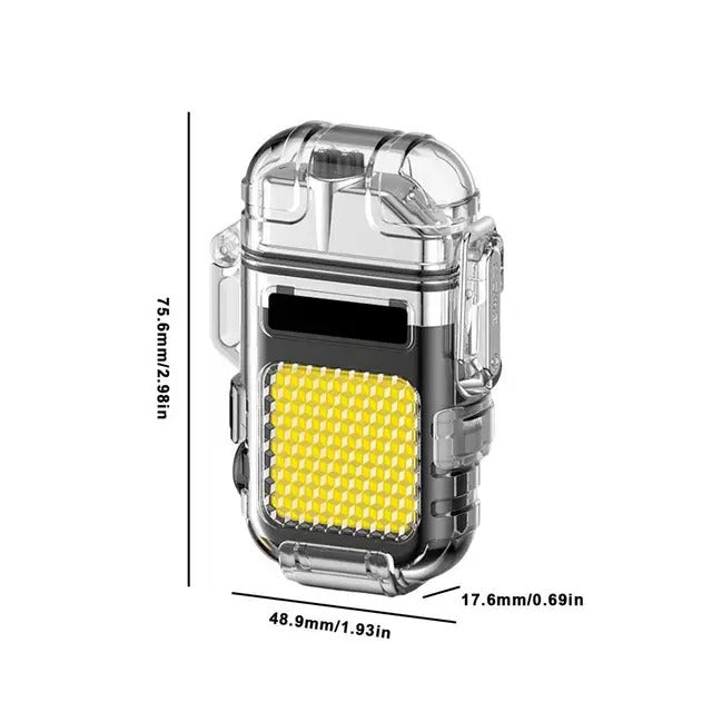 Encendedor eléctrico +Linterna LED