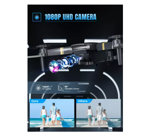 Drone profesional con doble cámara 4k 988 pro