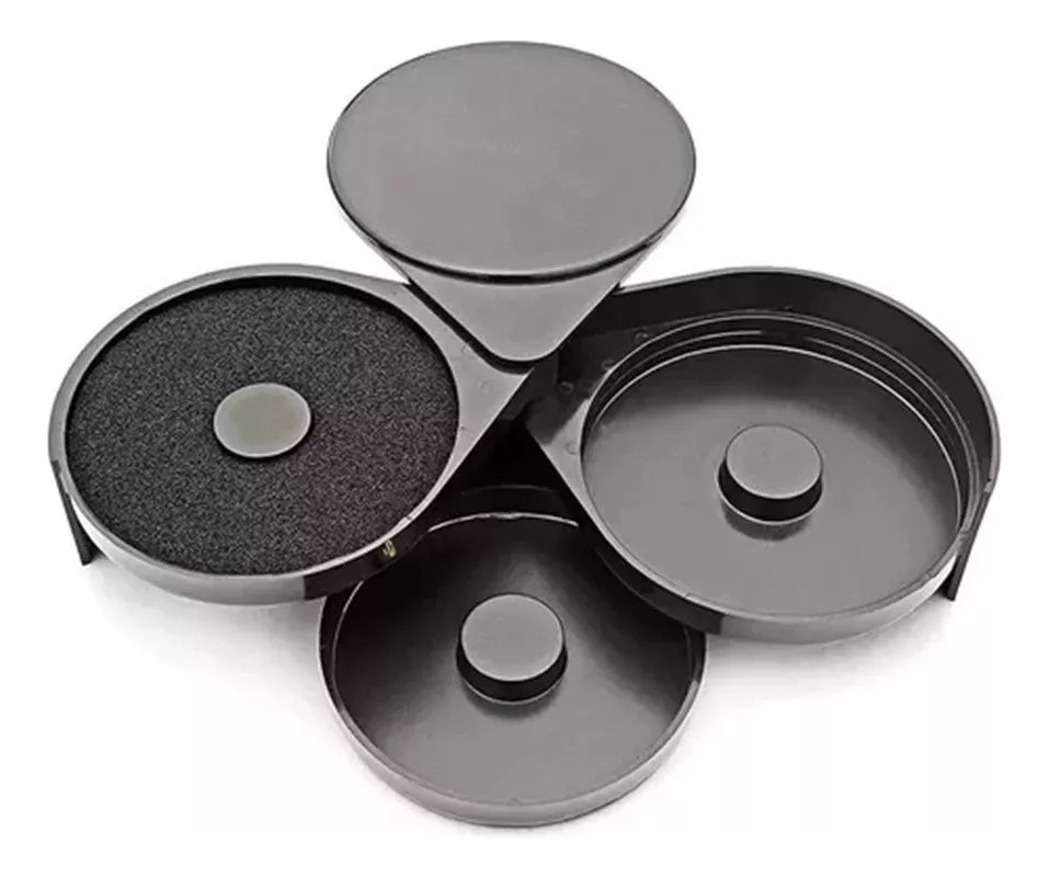 Escarchador de vasos con 3 niveles giratorios