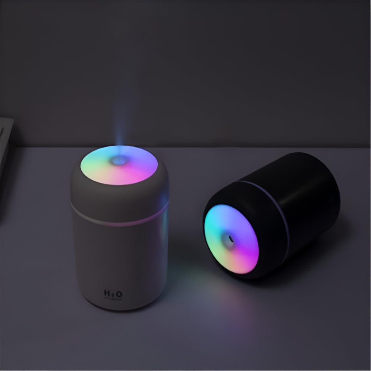 Humidificador y purificador de aire con led