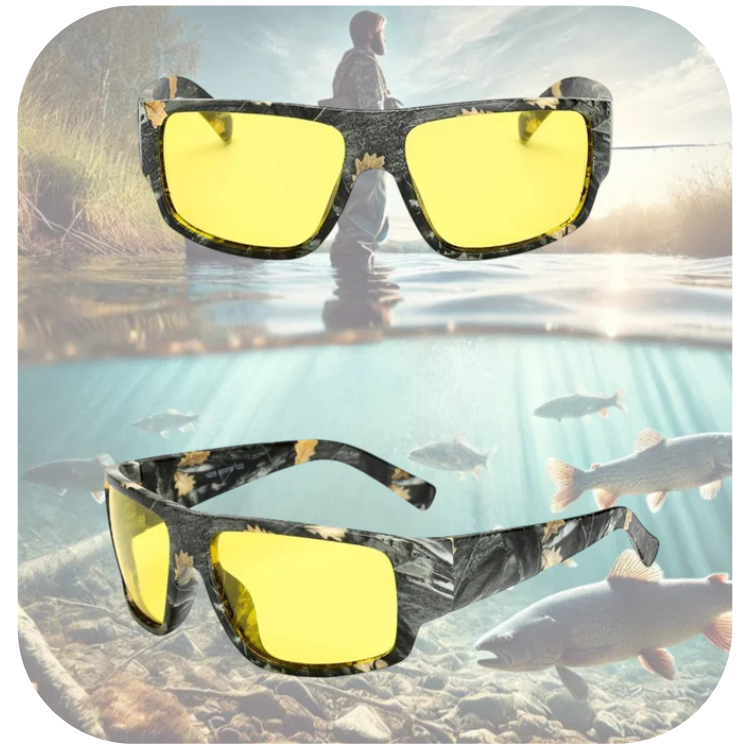 Lentes Camuflados Pesca UV400 Polarizado