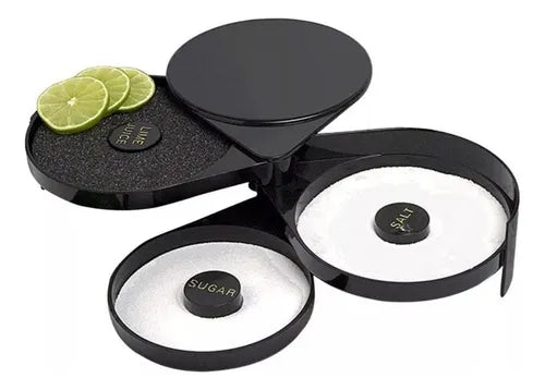 Escarchador de vasos con 3 niveles giratorios