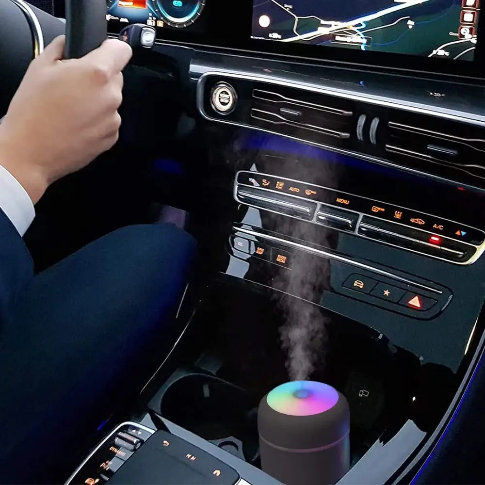 Humidificador y purificador de aire con led