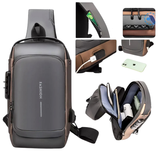 Bandolera Bolso Antirrobo Impermeable