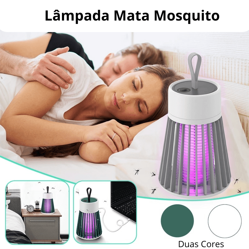Lampara colgante mata mosquitos