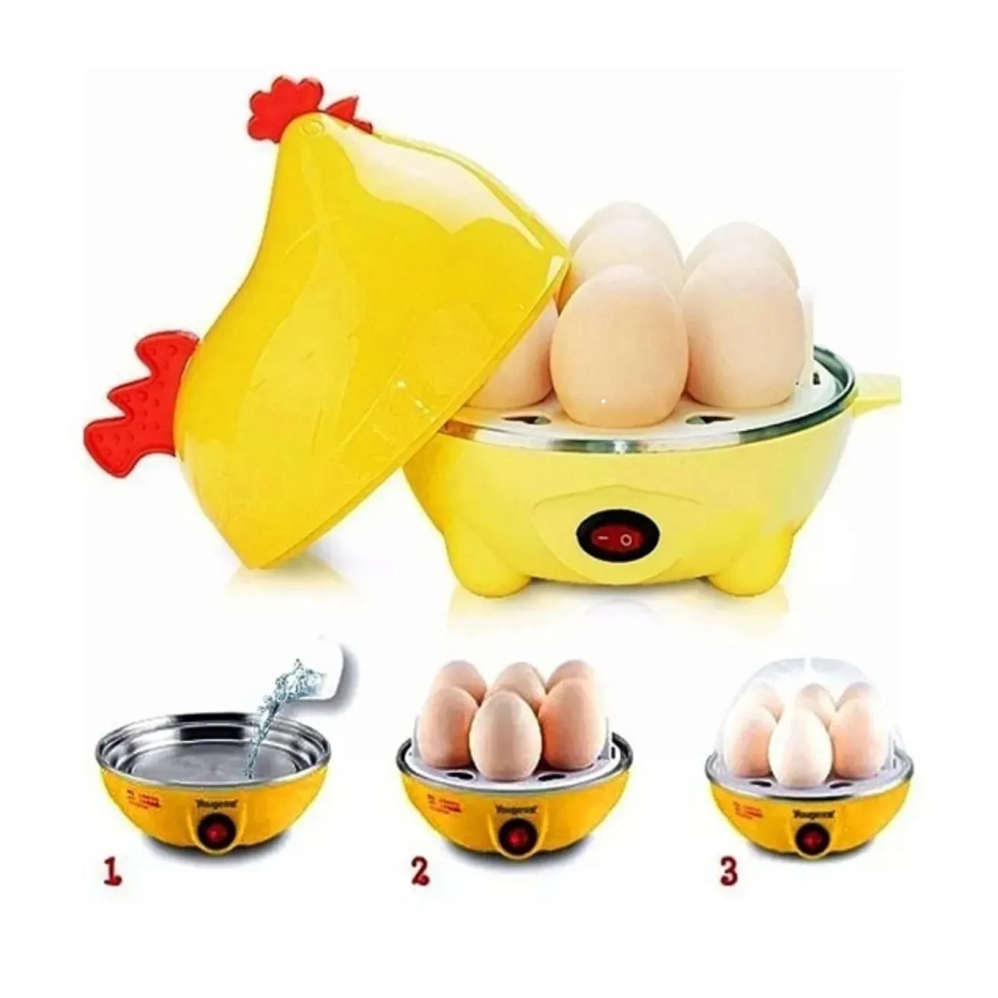 Olla Para Huevos Duros Eléctrico