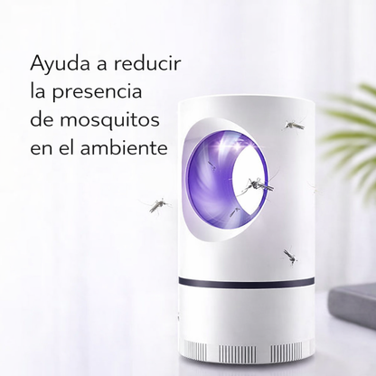 Lámpara LED Atrapa Mosquitos USB - Silenciosa y Sin Químicos para Casa