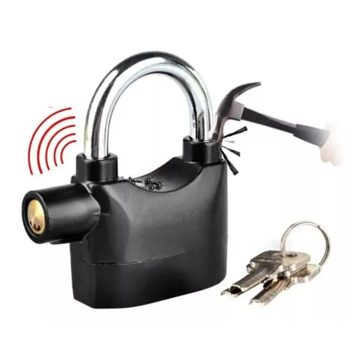 Candado Antirrobo con Alarma 110dB — Seguridad Real para tu Bici
