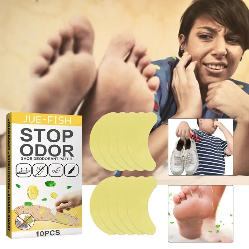 Parches Desodorantes para Zapatos con Extractos Naturales