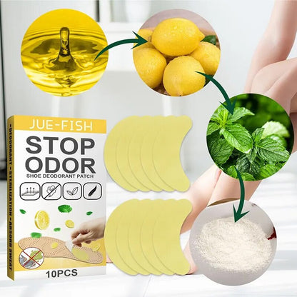 Parches Desodorantes para Zapatos con Extractos Naturales