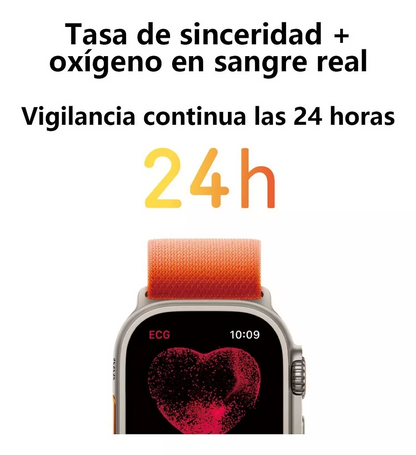 Reloj Inteligente Bluetooth – Notificaciones, Actividad y Batería de Larga Duración