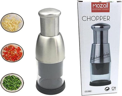 Picadora Manual de alimentos de acero