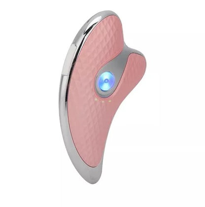 Masajeador Facial Vibratorio con Calor y Luz LED