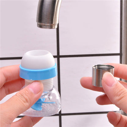 Filtro Giratorio para Llave de Agua — Purificador con Rotación 360°