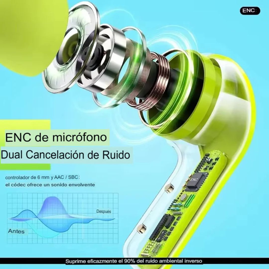 Audífonos Inalámbricos Air31 Bluetooth 5.3 - Sonido HD y Resistentes al Agua