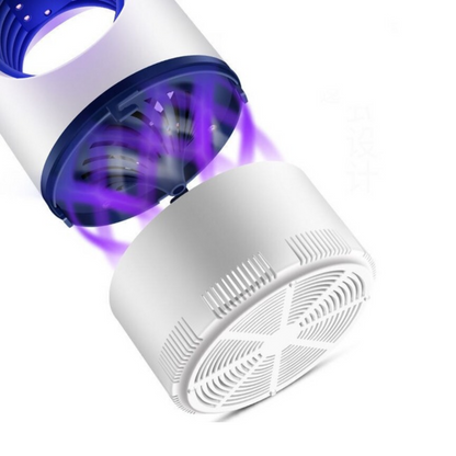 Lámpara LED Atrapa Mosquitos USB - Silenciosa y Sin Químicos para Casa