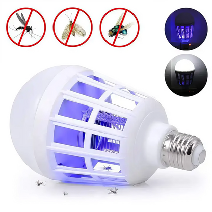 Ampolleta LED 2 en 1 Luz y Repelente de Mosquitos 15W