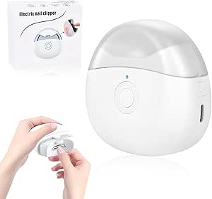 Corta Uñas Eléctrico USB Portátil Profesional — Seguro y Silencioso