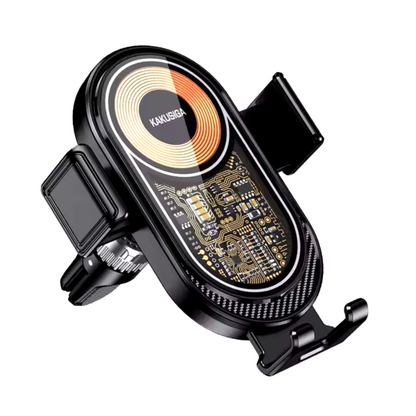 Soporte Cargador Inalámbrico para Auto con Rotación 360°