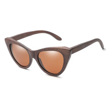 Gafas de Sol Mujer Polarizadas UV de Bambú Ecológicas