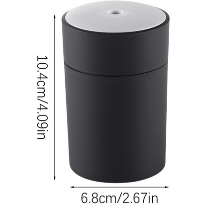 Mini humidificador USB de 200 ml con luz ambiental