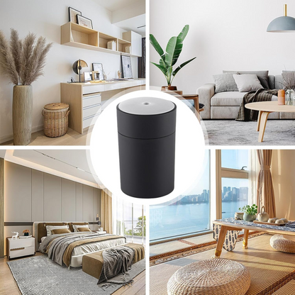 Mini humidificador USB de 200 ml con luz ambiental