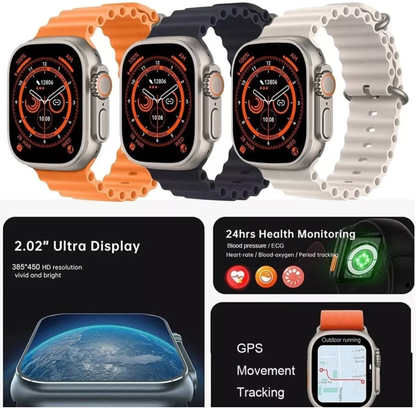 Pack Tecnológico Completo: Smartwatch X8 Ultra + Audífonos + Power Bank