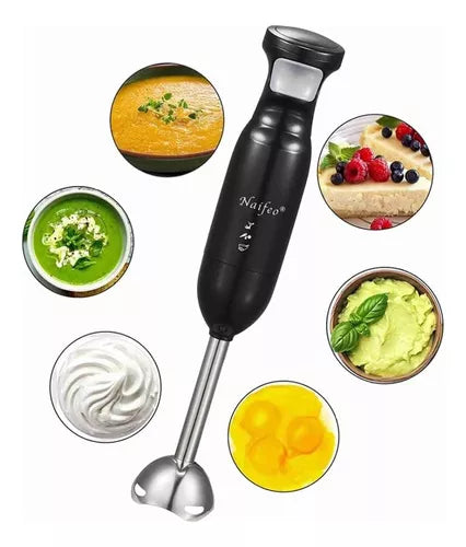 Mixer Cocina Eléctrico Portátil 3 en 1 - 300W TURBO Acero Inoxidable