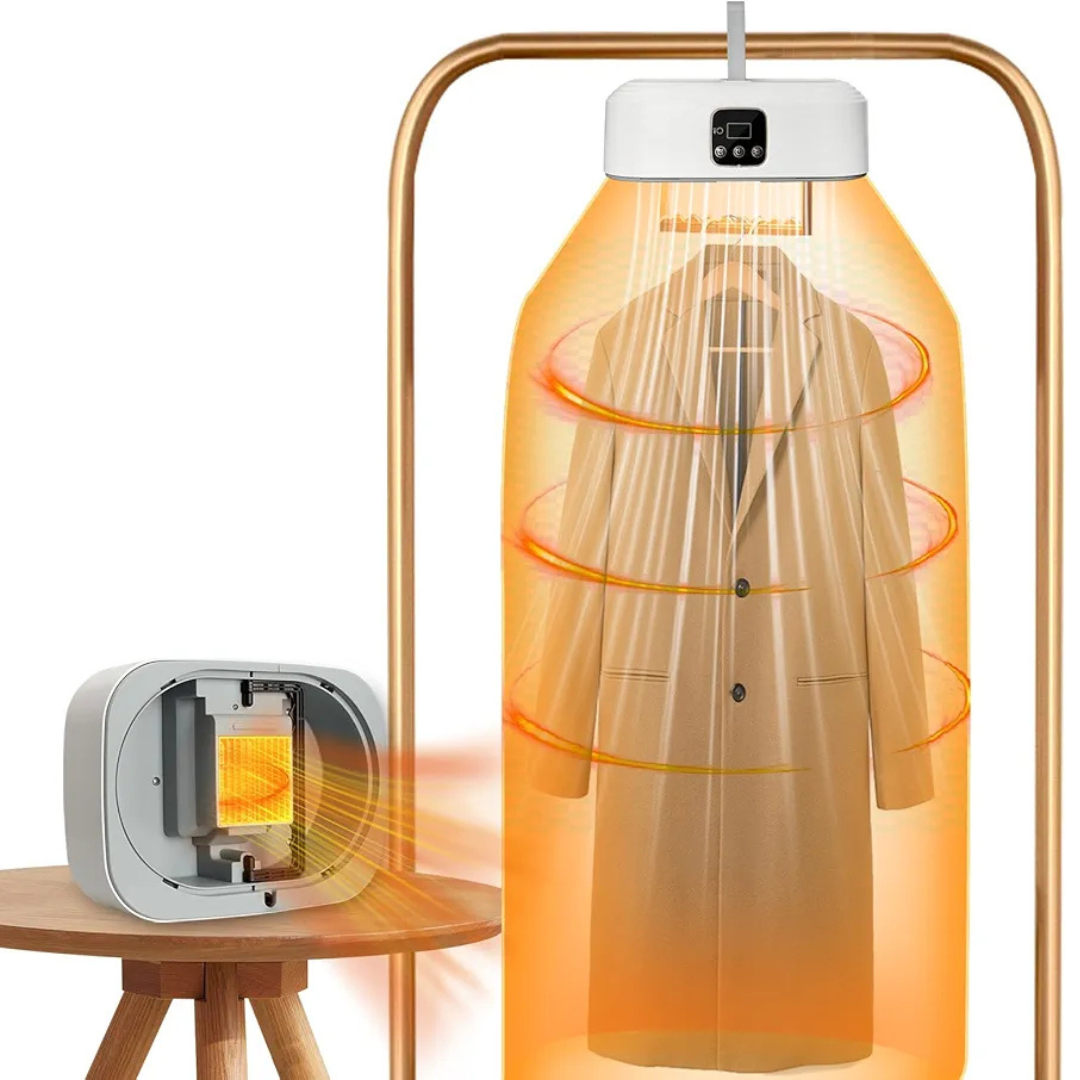 Secadora Portátil Plegable con UV y Temporizador — Seca en Cualquier Lugar