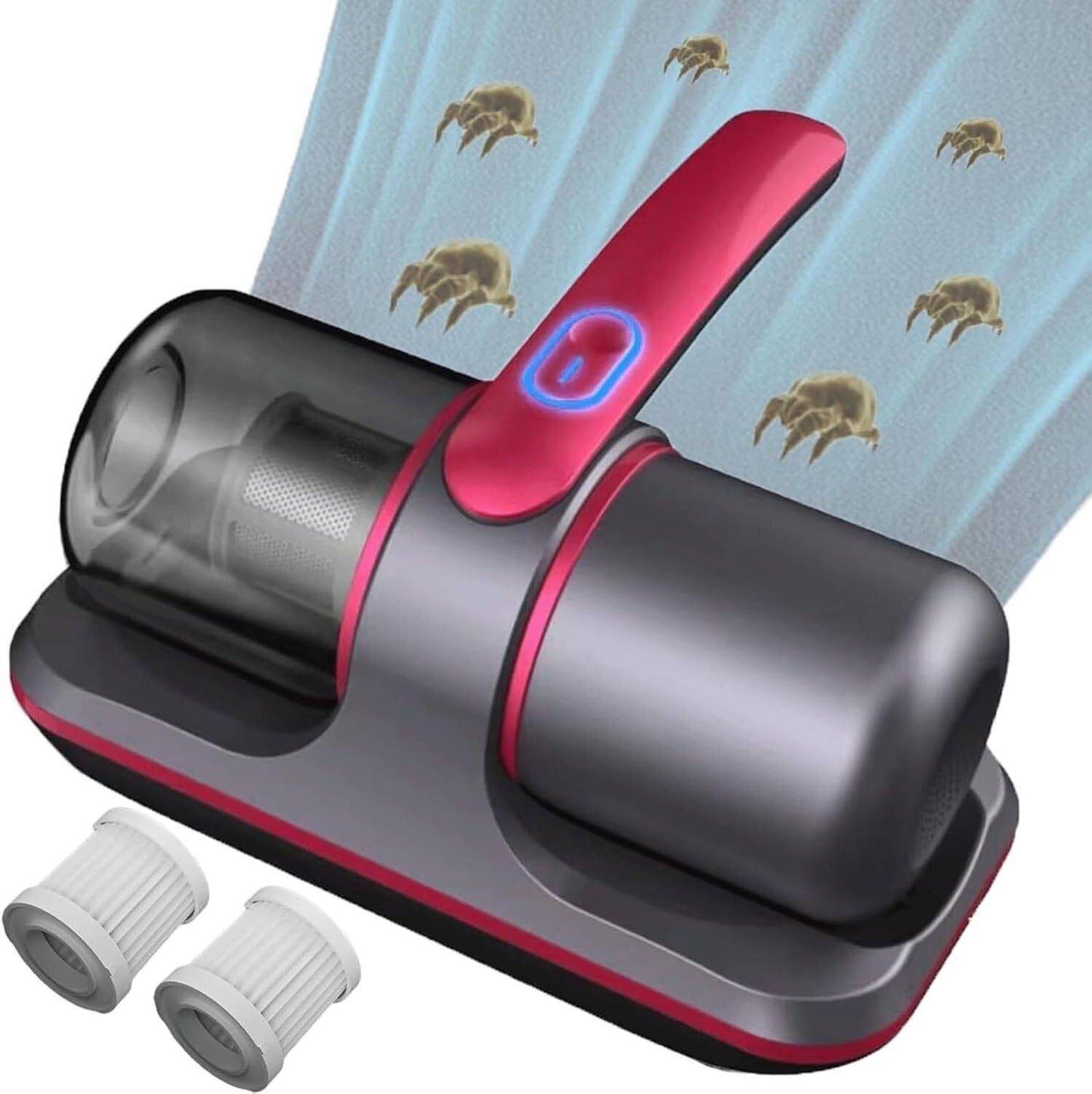 Aspiradora Portátil Anti Ácaros y Pelusa – Hogar Limpio
