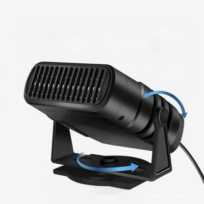 Calentador y Ventilador para Auto 2 en 1 – 12V Giratorio 360°