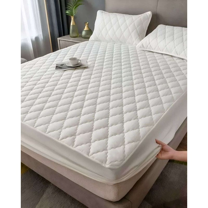 Cubre Colchón Impermeable con Elástico — 2 Plazas y King