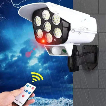 Foco LED Solar con Sensor – Seguridad y Ahorro Energético