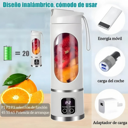 Licuadora Portátil USB Recargable 450ml
