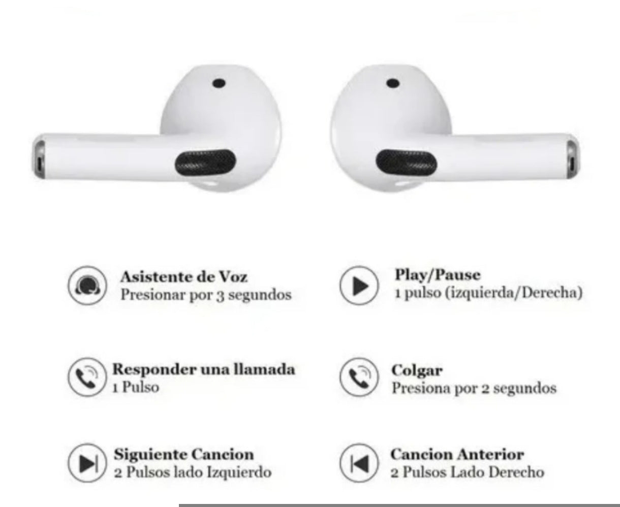 Auriculares Bluetooth 5.0 Inalámbricos Pro con Estuche de Carga