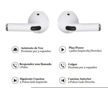 Auriculares Bluetooth 5.0 Inalámbricos Pro con Estuche de Carga