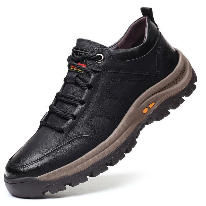 Zapatos Ortopédicos de Cuero con Suela Antideslizante para Hombre
