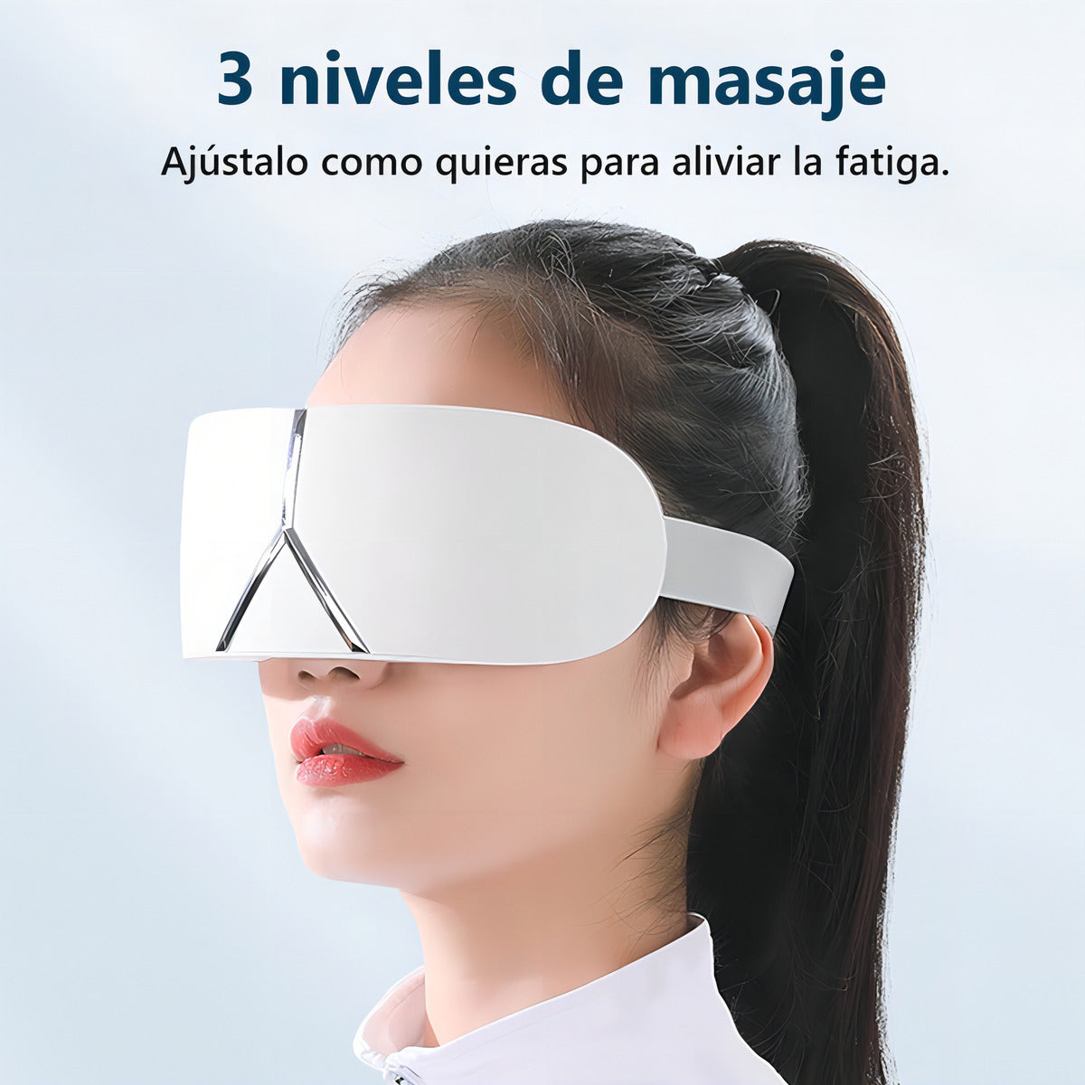 Masajeador de Ojos Inteligente con Vibración y Calor