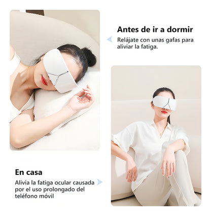 Masajeador de Ojos Inteligente con Vibración y Calor