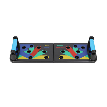 Tablero de Flexiones Multifuncional con Zonas por Músculo