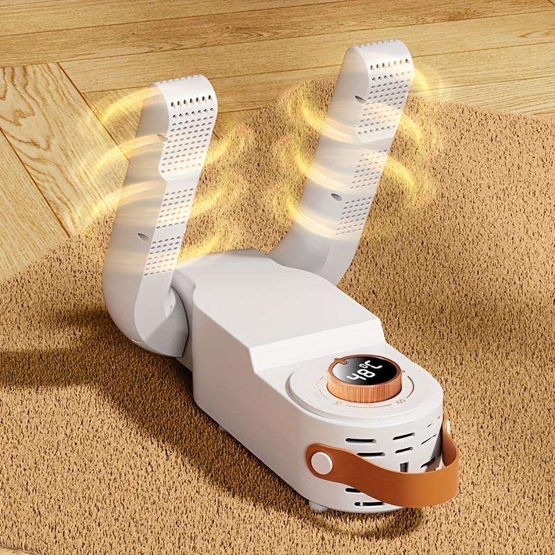 Secador de Zapatos Eléctrico Plegable con Temporizador Inteligente