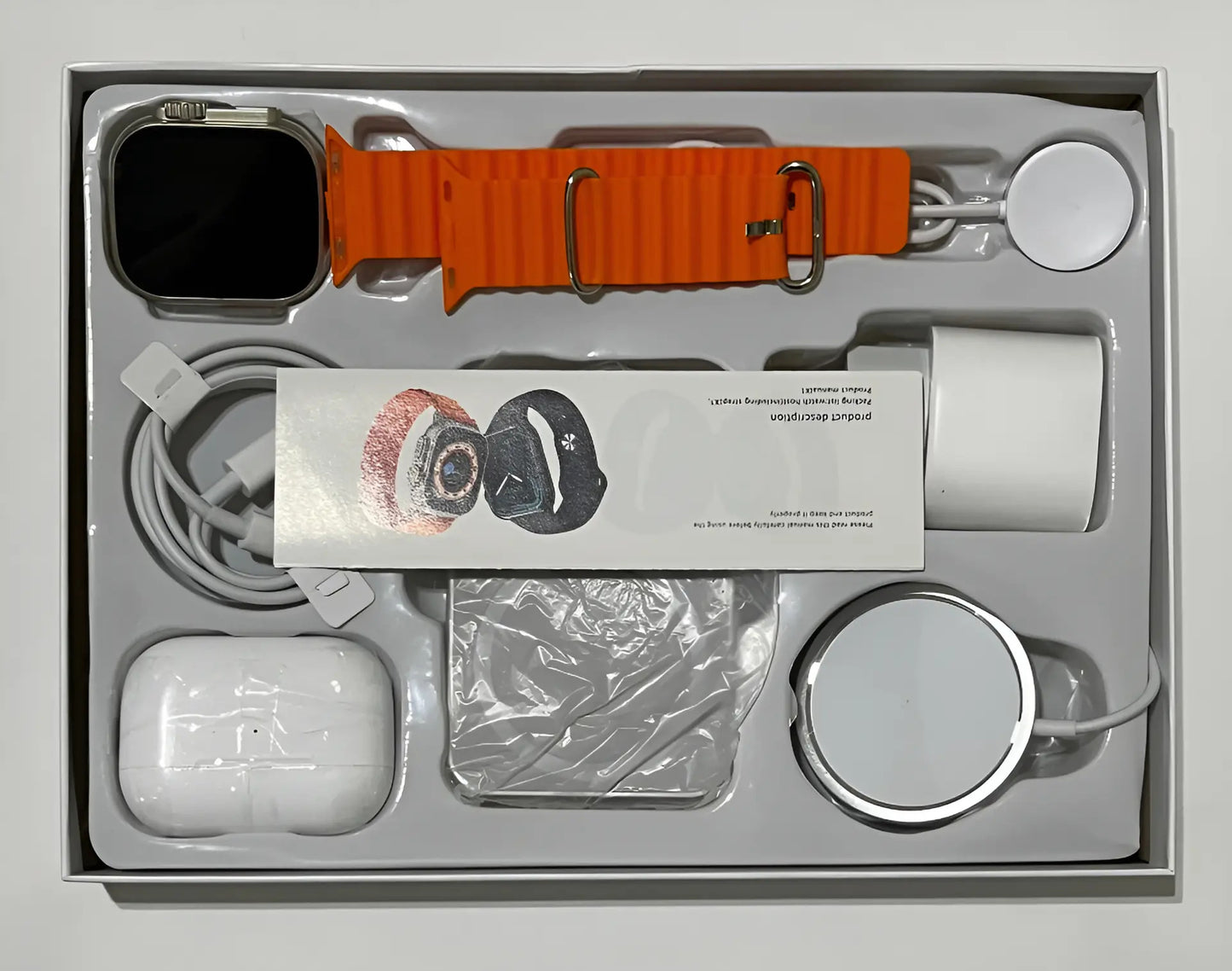 Pack Tecnológico Completo: Smartwatch X8 Ultra + Audífonos + Power Bank