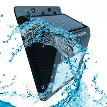 Foco Solar 20 LED con Sensor de Movimiento — Iluminación Exterior