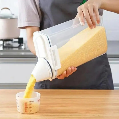 Contenedor Hermético con Pico Dispensador – Cocina Ordenada