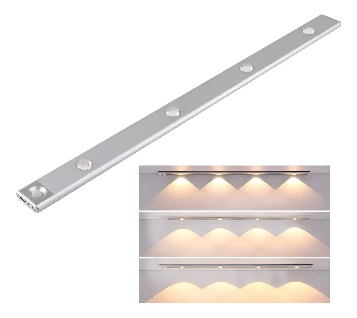 Barra LED con Sensor de Movimiento 50cm – Luz Inteligente