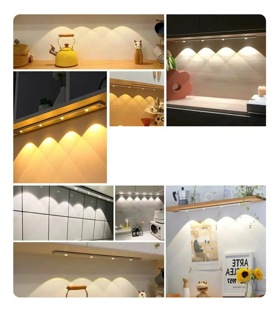 Barra LED con Sensor de Movimiento 50cm – Luz Inteligente