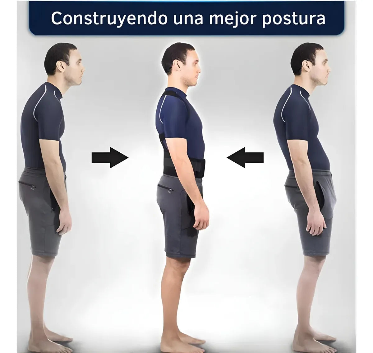 Corrector de Postura Espalda Ajustable – Soporte Lumbar Unisex