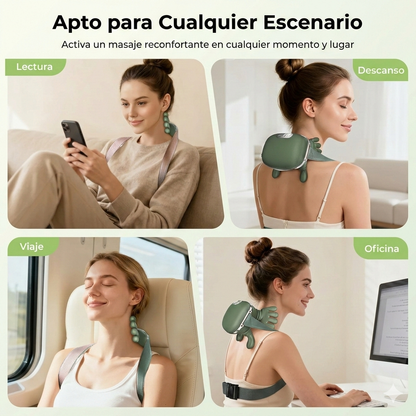 Masajeador Eléctrico Portátil para Dedos y Manos 4D