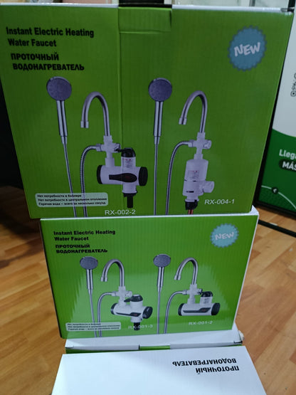 Calentador de Agua Eléctrico para Llave — Agua Caliente al Instante